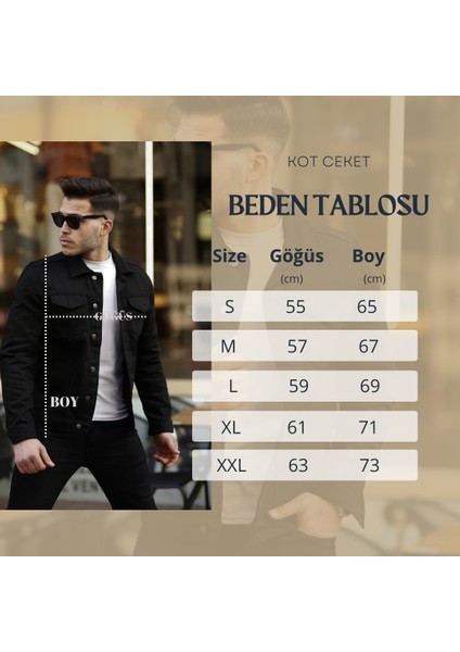 Siyah Renk Kot Ceket modelleri