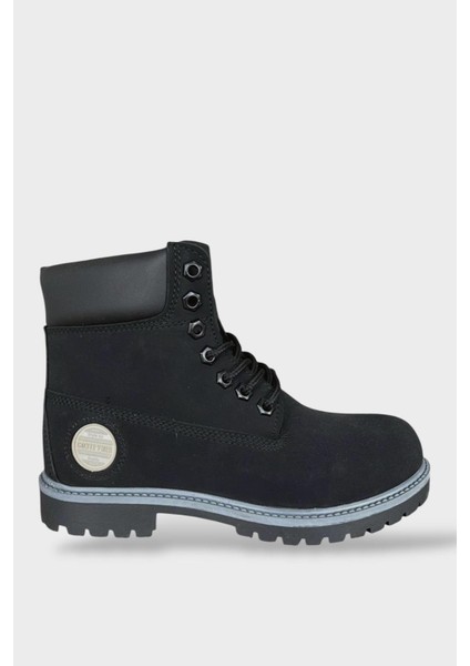 Unisex Nubuk Kışlık Bot Siyah