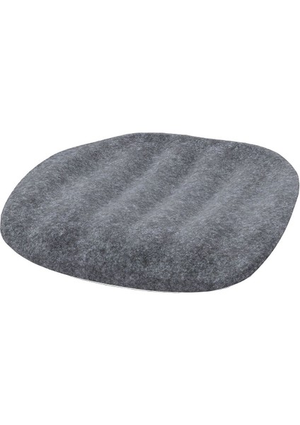 Çalışma Sandalyesi Oturma Minderi, Koyu Gri, 33X32 cm