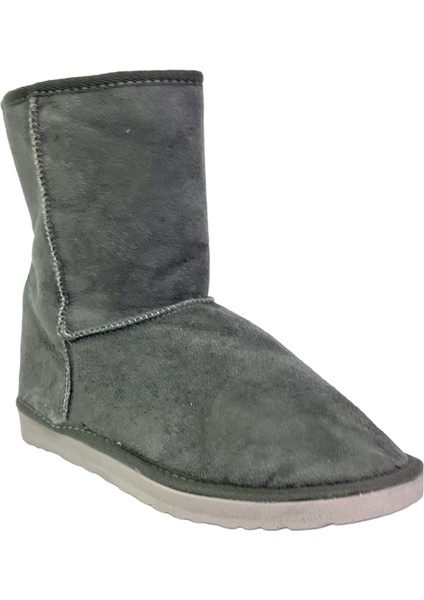 Classic Orta Boy Kadın Süet Bot & Bootie GRİ indirimleri