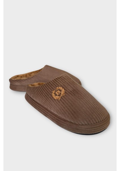 Erkek Hafif Kaydırmaz Taban Ev Terliği Kahverengi fiyatları