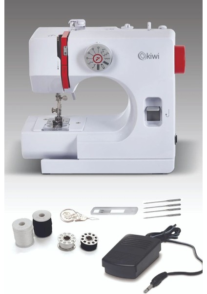 Beyaz Ev Tipi Dikiş Makinesi, Hızlı ve Kolay Kullanım
