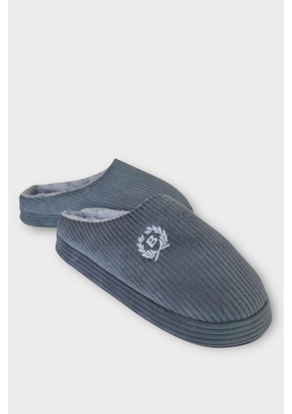 Erkek Hafif Kaydırmaz Taban Ev Terliği Füme fiyatları