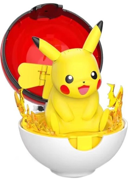 Pokemon Şekil 6 Stilleri Dönüşüm Pokeball Pikachu Piplup Scorbunny Ölçeklenebilir Anime Figürü Bebek Modeli Çocuk Doğum Günü Hediyeleri (Yurt Dışından)