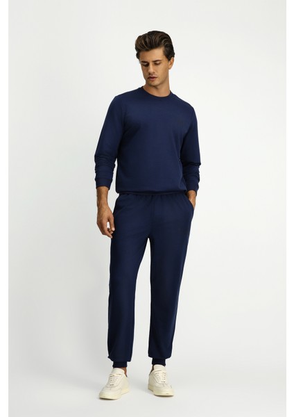 Bisiklet Yaka Regular Fit Sweatshirt indirimleri