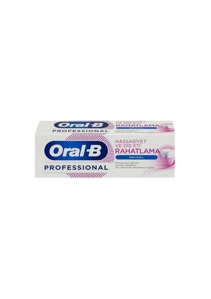 Diş Macunu Hassasiyet ve Diş Eti Rahatlatma Özelliği 50 ml Orijinal Formül fiyatları
