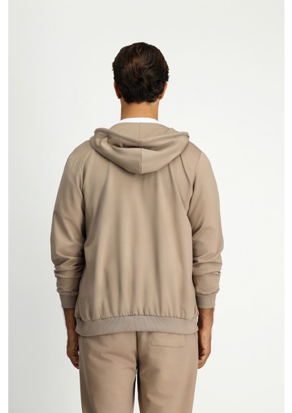 Kapüşonlu Fermuarlı Regular Fit Sweatshirt modelleri