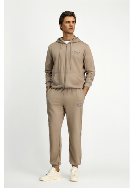 Kapüşonlu Fermuarlı Regular Fit Sweatshirt