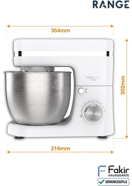 Pratik Mutfak Şefi, Hamur Yoğurma ve Stand Mikser, Beyaz Renkli modelleri