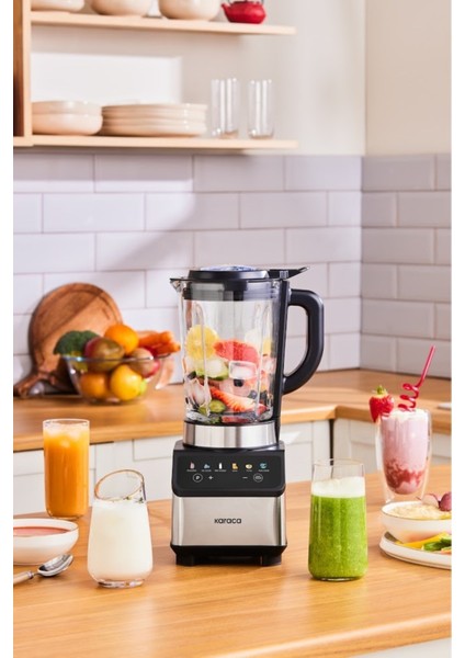 Renkli Dokunmatik Ekmek Blenderı Inox 1200W, Güçlü ve Şık Tasarım
