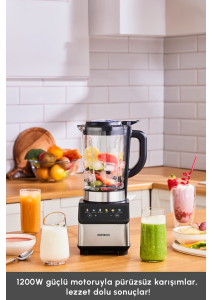 Renkli Dokunmatik Ekmek Blenderı Inox 1200W, Güçlü ve Şık Tasarım modelleri
