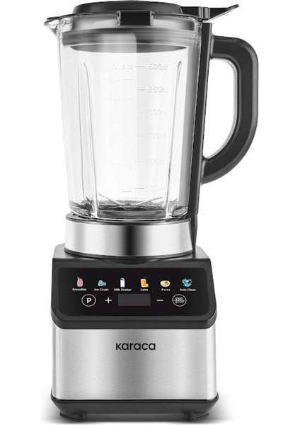 Renkli Dokunmatik Ekmek Blenderı Inox 1200W, Güçlü ve Şık Tasarım