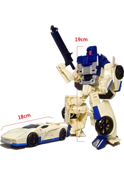 Stokta Dönüşüm Oyuncak Bmb Prowl Op Op Komutanı Hornet SS38 Araba Uçak Action Figure Deforme Robot Anime Modeli Hediye (Yurt Dışından)