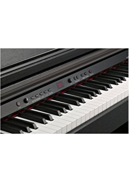 KA130SR Dijital Piyano 88 Tuşlu Akustik Performans ve MIDI Kayıt Özelliği Kahverengi indirimleri