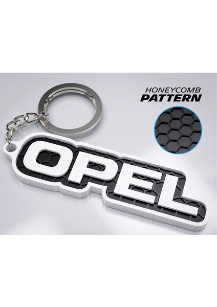 Opel Yazılı Anahtarlık