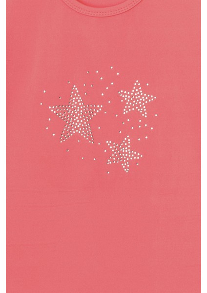 Yıldız Taş Detaylı Kız Çocuk Üçlü Set Mayo fiyatları