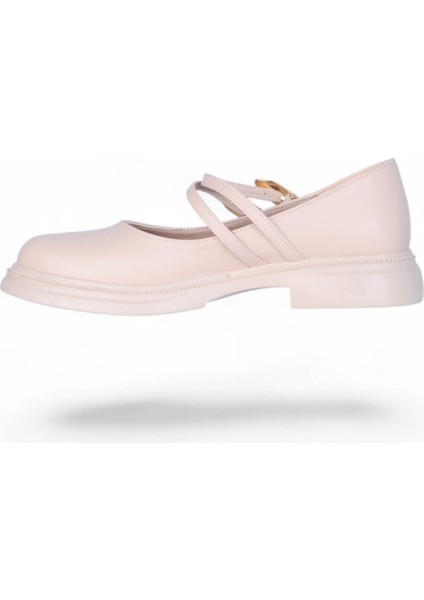 S12 Cilt Krem Kadın Loafer Ayakkabı modelleri