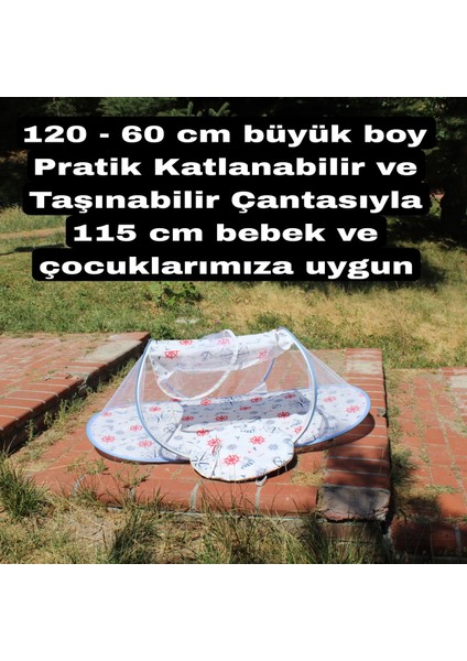 Bebek Tül Sineklik Haşere Koruyucu Katlanabilir Bebek Cibinlik Desenli Portatif Bebek Gölgelik Çadırı fırsatları