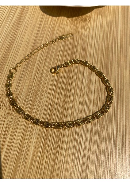 14 Ayar Kaplama Çelik Bileklik