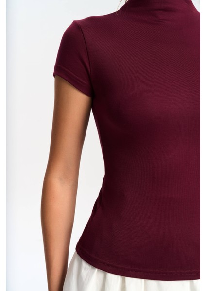 Anvers Boğazlı Bordo Crop fırsatları