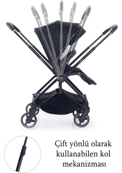 2099 Mios Premium Travel Sistem Bebek Arabası Siyah fiyatları