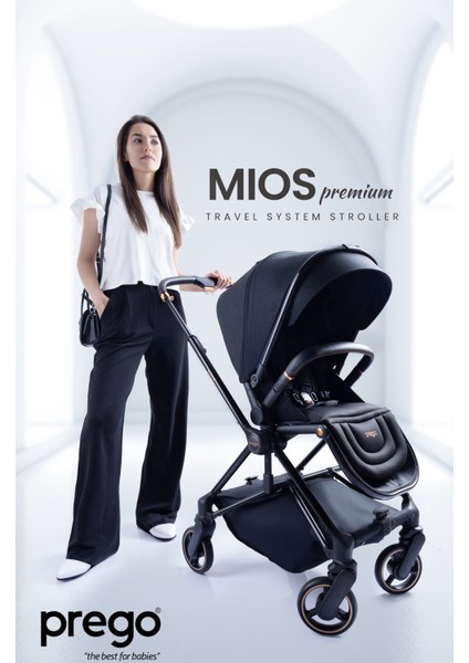 Mios Premium Koldan Çift Yönlü Travel Sistem Bebek Arabası 2099