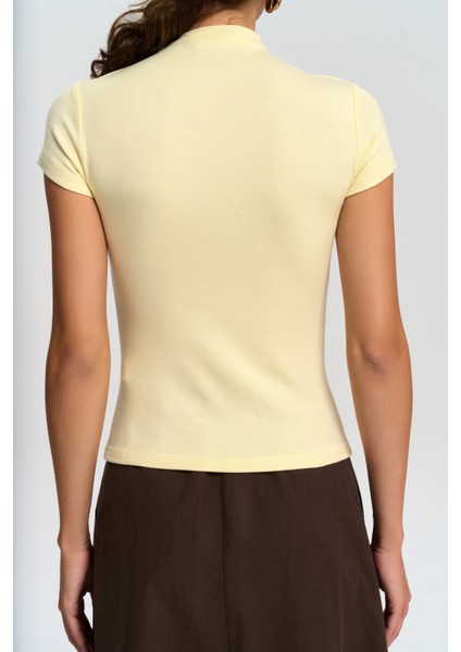 Anvers Boğazlı Sarı Crop