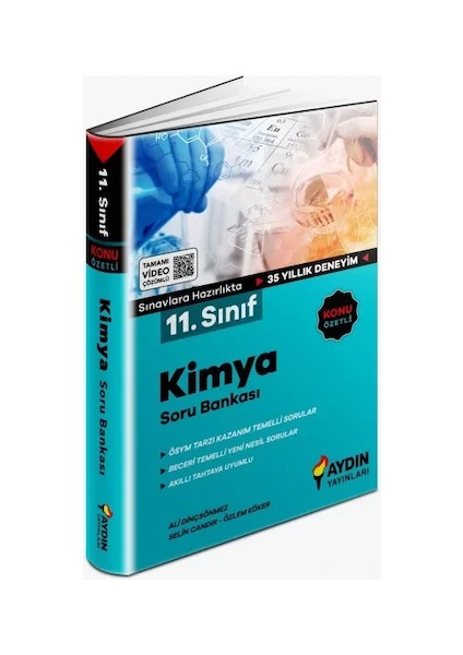 11. Sınıf Kimya Soru Bankası 344 Sayfa Yeni Sınav Sistemine Uygun