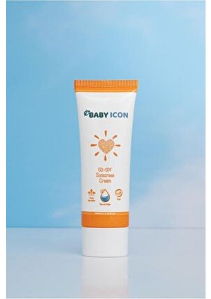 Güneş Koruyucu SPF 50+ Hassas Ciltler İçin 100 ml Yenidoğan ve Aile Kullanımı