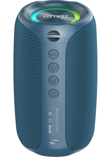 8W Rgb Bluetooth Hoparlör (Yurt Dışından)