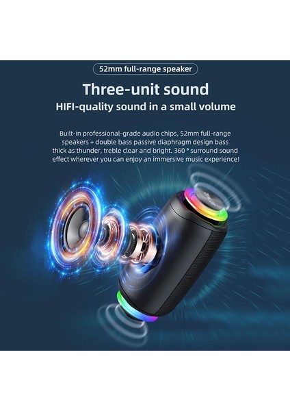 8W Rgb Bluetooth Hoparlör (Yurt Dışından) indirimleri