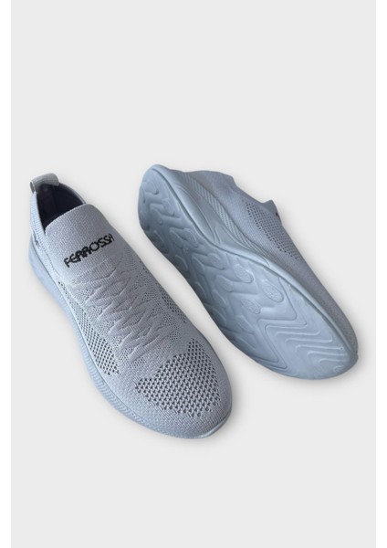 Kadın Triko Spor Ayakkabı GRİ