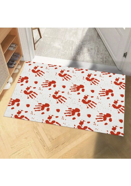 Baskılı Cadılar Bayramı Zemin Paspasları Halı Oturma Odası Yatak Odası Halısı Banyo Kaymaz Paspas Giriş Kapısı Paspası (Yurt Dışından)