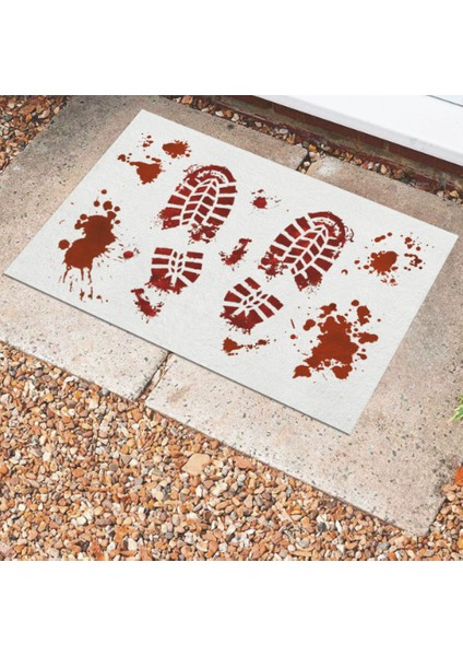 Baskılı Cadılar Bayramı Zemin Paspasları Halı Oturma Odası Yatak Odası Halısı Banyo Kaymaz Paspas Giriş Kapısı Paspası (Yurt Dışından)