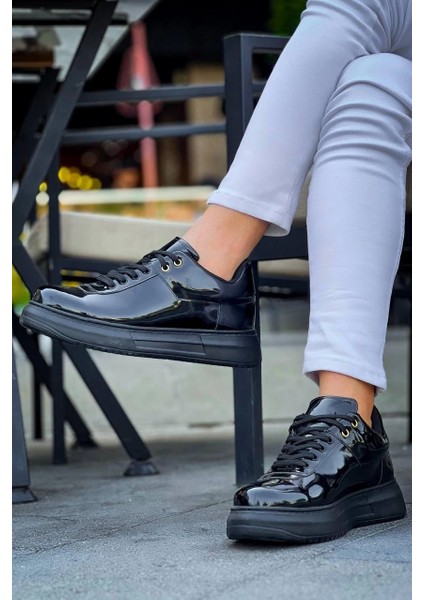 KB-X20 Kuback Kömür Rugan Günlük Erkek Ayakkabı