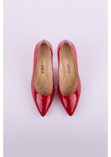 Hakiki Deri Kadın Topuklu Ayakkabı 25MHT175 fırsatları