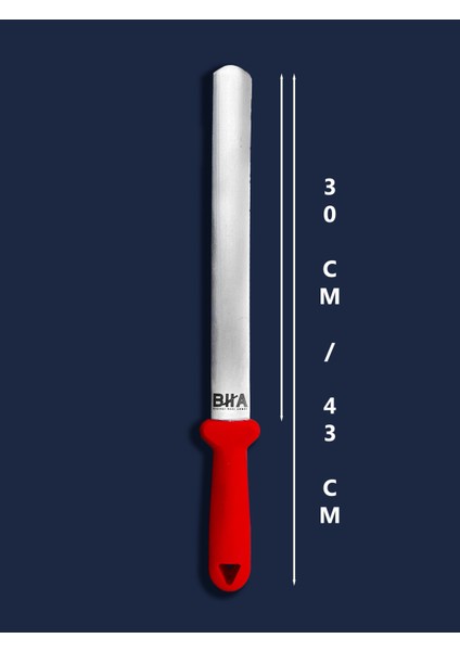 Sürmene Serisi Masat Mutfak Bıçak Bileme Aleti Çelik Masat Profesyonel Kullanım Düz Yassı Masat