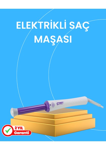 Kompakt Seyahat Tipi Saç Maşası – Parlak ve Sağlıklı Bukleler