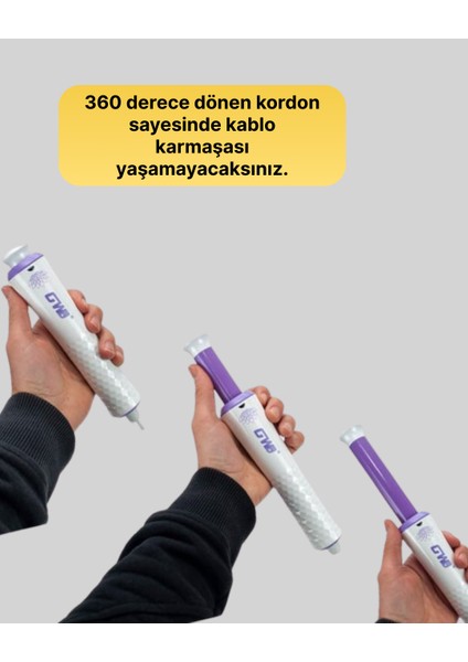 Kompakt Seyahat Tipi Saç Maşası – Parlak ve Sağlıklı Bukleler modelleri