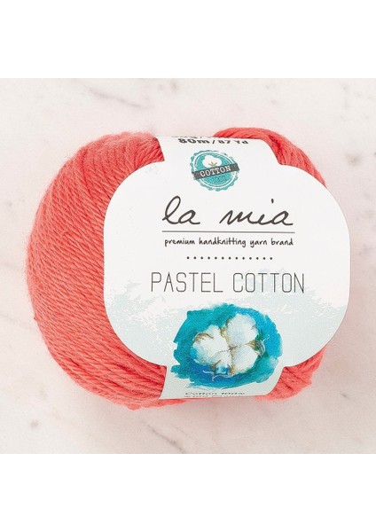 La Mia Pastel Cotton Nar Çiçeği El Örgü Ipi - L180 - 33950