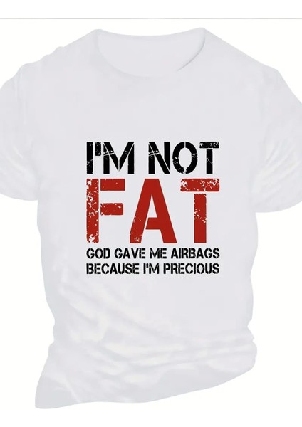 Baskılı Oversize Bisiklet Yaka T-Shirt - Beyaz fiyatları