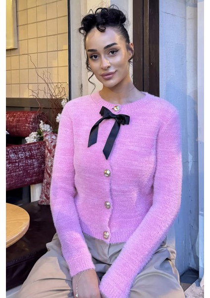 Ön Fiyonklu Sakallı Triko Ceket (S,m,l Uyumludur) P-00018200 fiyatları