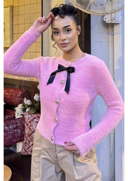 Ön Fiyonklu Sakallı Triko Ceket (S,m,l Uyumludur) P-00018200 modelleri