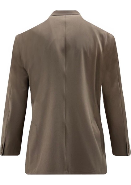 Koyu Bej Comfort Fit 6 Drop Takım Elbise modelleri