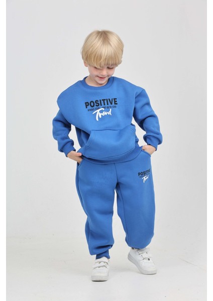 Erkek Çocuk Posıtıve Baskılı Eşofman Takım fiyatları