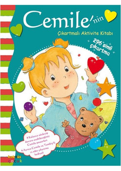 Cemile'nin Çıkartmalı Aktivite Kitabı 296 Simli Çıkartma