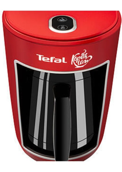 Köpüklüm 4 Fincan Kapasiteli 735W Türk Kahve Makinesi, Şık Kırmızı Renk modelleri