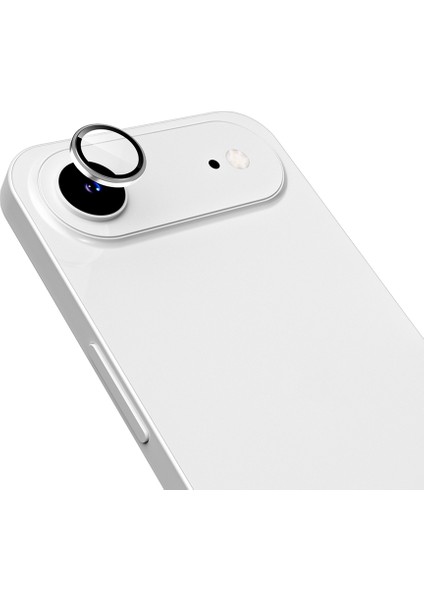 Iphone 17 Air Şeffaf Mika Magsafe Kılıf + Antistatik Hayalet Ekran Koruyucu + Kamera Koruyucu Gümüş