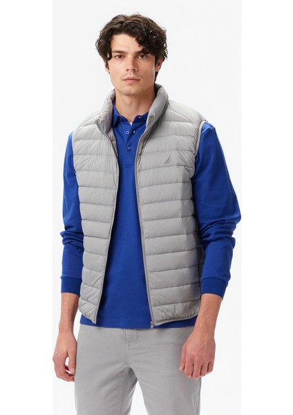 Erkek Gri Su Itici Özellikli Yelek J57037T.0HF