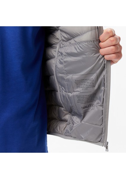 Erkek Gri Su Itici Özellikli Yelek J57037T.0HF